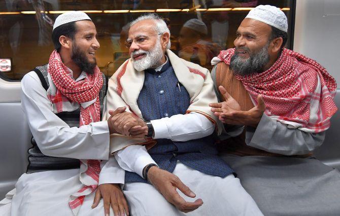 BJP plans 'Sneh Milan' to woo Muslims in UP