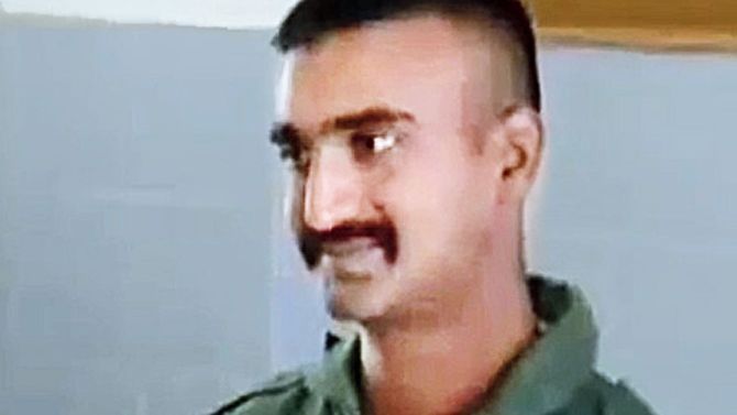 Wing Commander Abhinandan Varthaman. Photograph: Kind courtesy NDTV Good Times