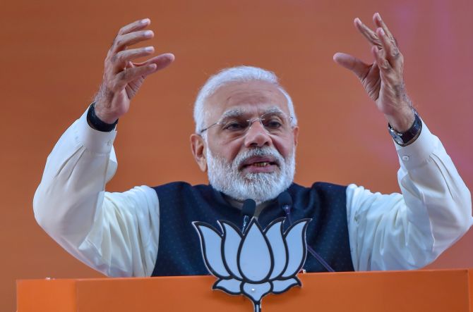 State polls show 'Modi magic' works, but only for him