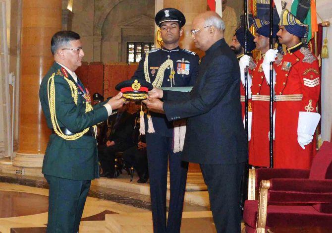 PHOTOS: Prez Confers Honorary Rank Of General On Nepal Army Chief ...