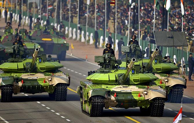 Army Day: India showcases its military prowess - Rediff.com