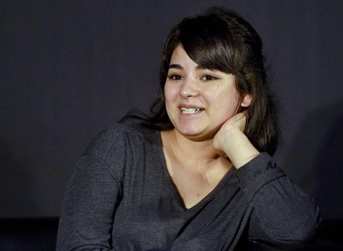 Secret Superstar and Dangal actress Zaira Wasim. Photograph: PTI Photo