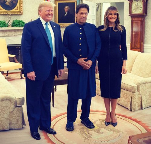 Why was Trump in a hurry to please Imran?