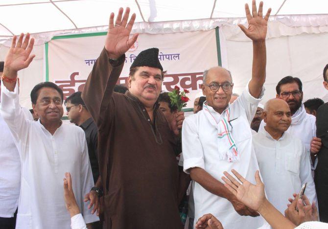 Photos: Politicians Join Eid Festivities - Rediff.com India News