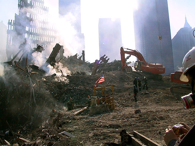 Unseen Photos From The 9 11 Terror Attack Clean Up Rediff Com