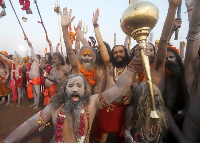 22 crore devotees in 49 days: Kumbh makes history - Rediff.com India News