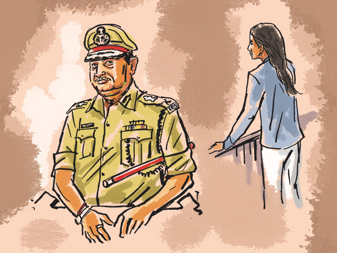 indian policeman cartoon