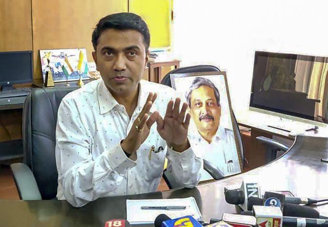 Goa CM Pramod Sawant