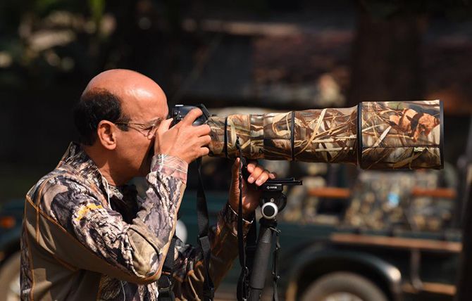 Dr Ramakanta aims to be as good at wielding a camera with a telescopic lens as a scalpel. Photograph: Kind courtesy Dr Ramakanta Panda. 
