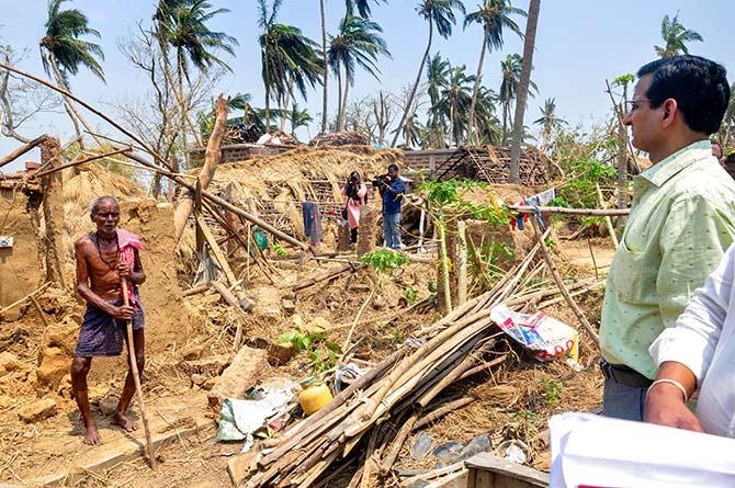 Odisha Picks Up The Pieces After Cyclone Fani - Rediff.com India News