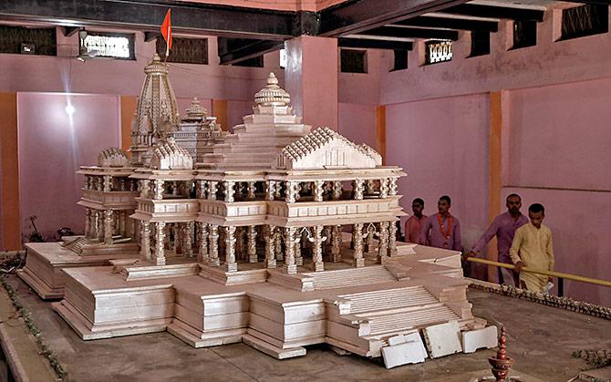 The man who designed the Ram temple