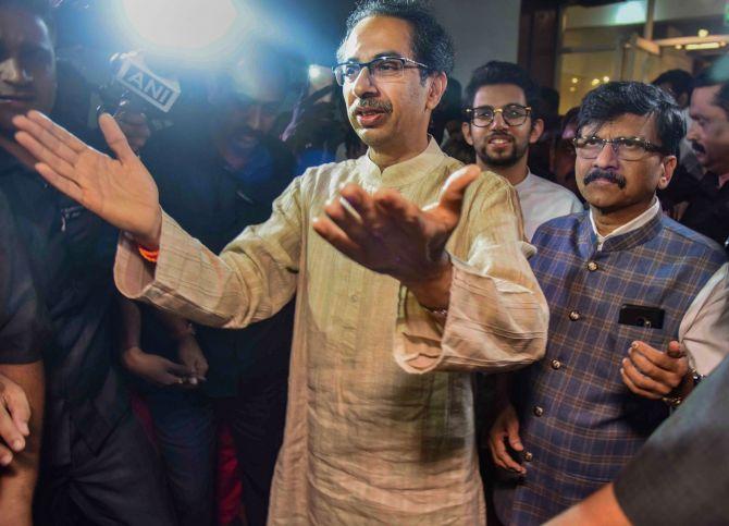 Kinsmen: Uddhav Thackeray and Sanjay Raut