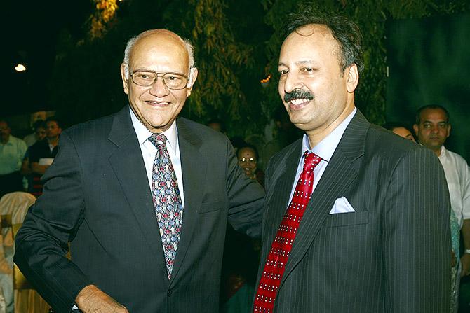 Hemant Karkare with Julio Riberio