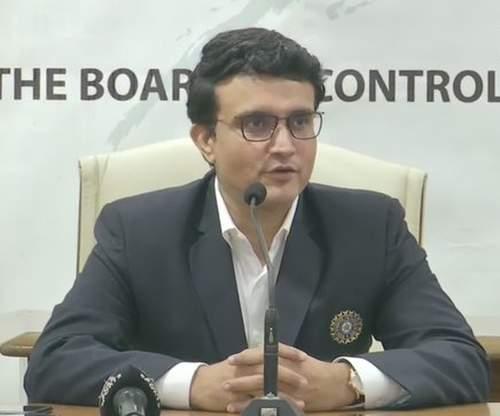 BCCI chief Sourav Ganguly 