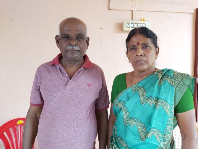 Senthamarai, 65, and P Shanmugavel, 70, became an Internet sensation after beating back armed robbers.