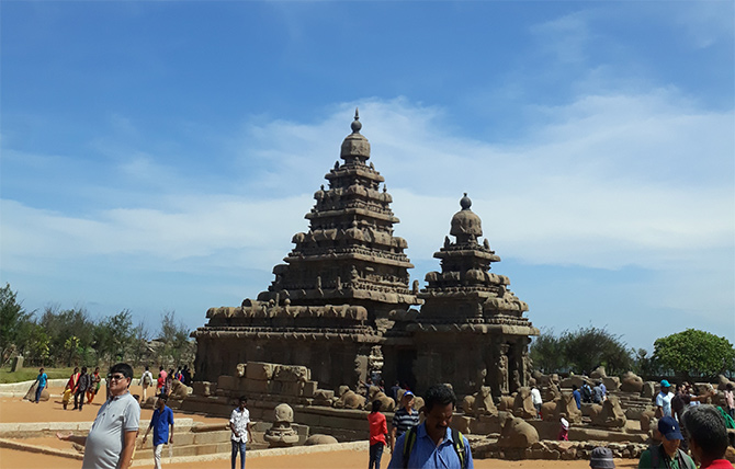 Mamallapuram Shore temple pix