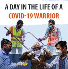 A DAY IN THE LIFE OF A COVID-19 WARRIOR
