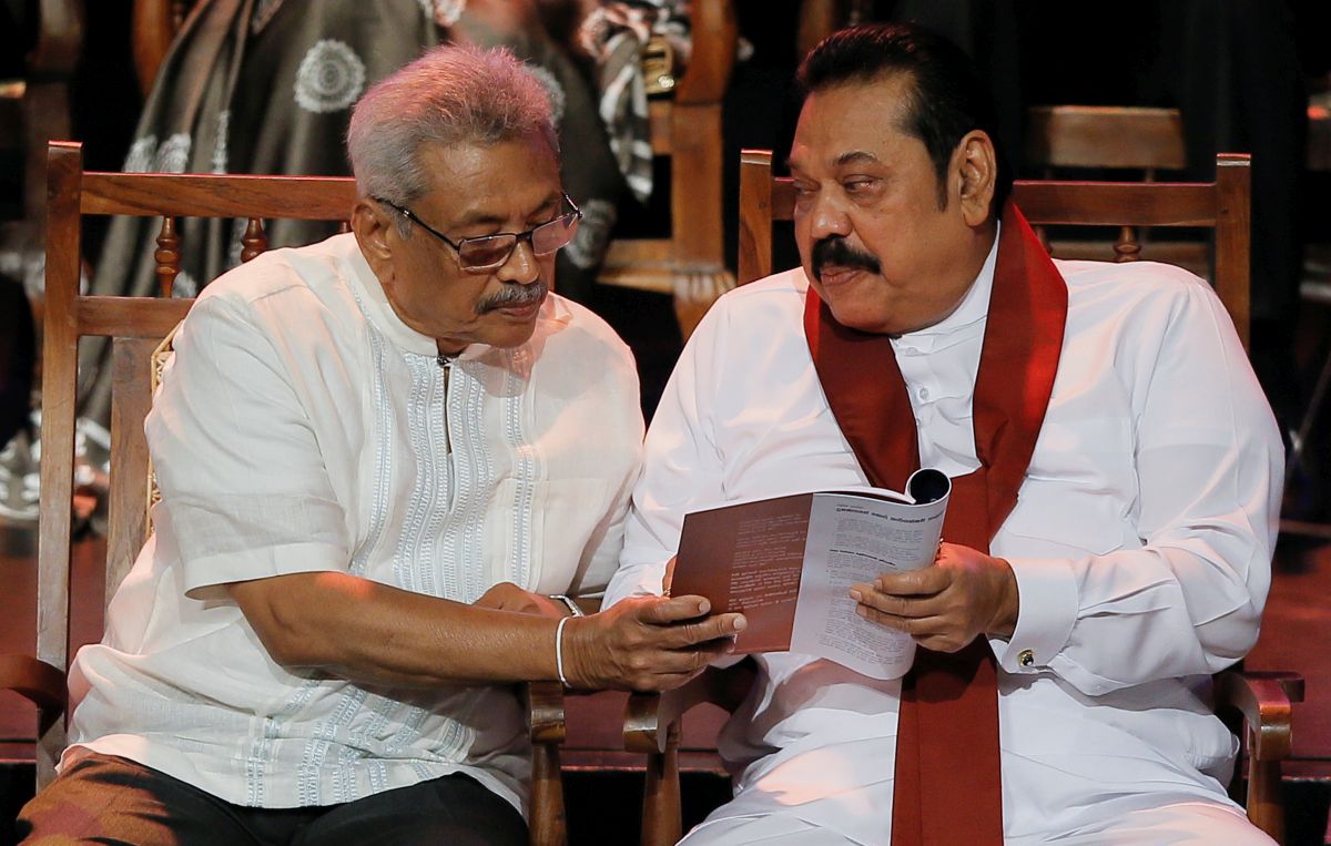 Gotabaya retains Mahinda, drops 3 Rajapaksas in new cabinet - Rediff.com  India News