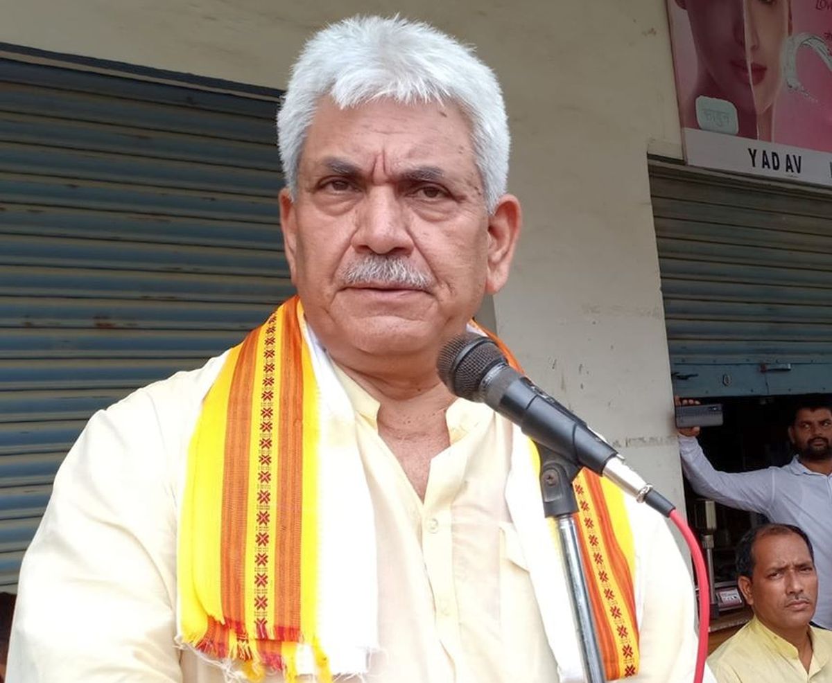 Jammu and Kashmir Lieutenant Governor Manoj Sinha/File image