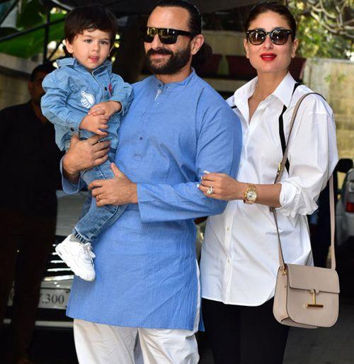 Saif, Kareena and Taimur