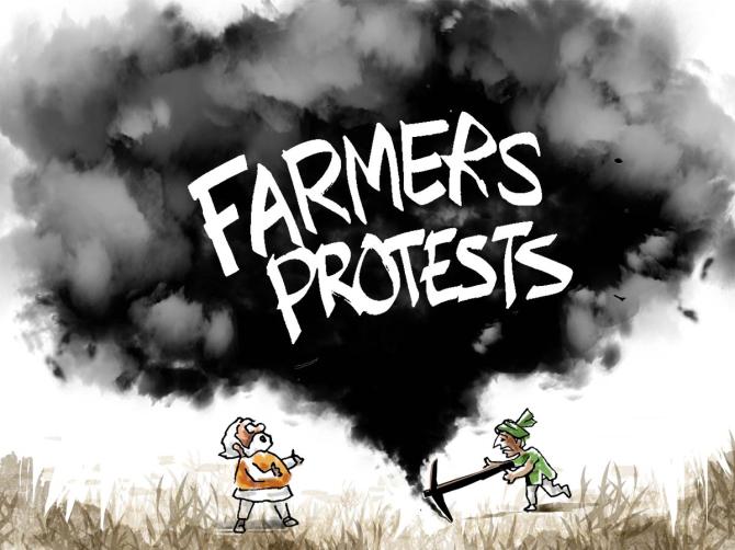 Farmer protest