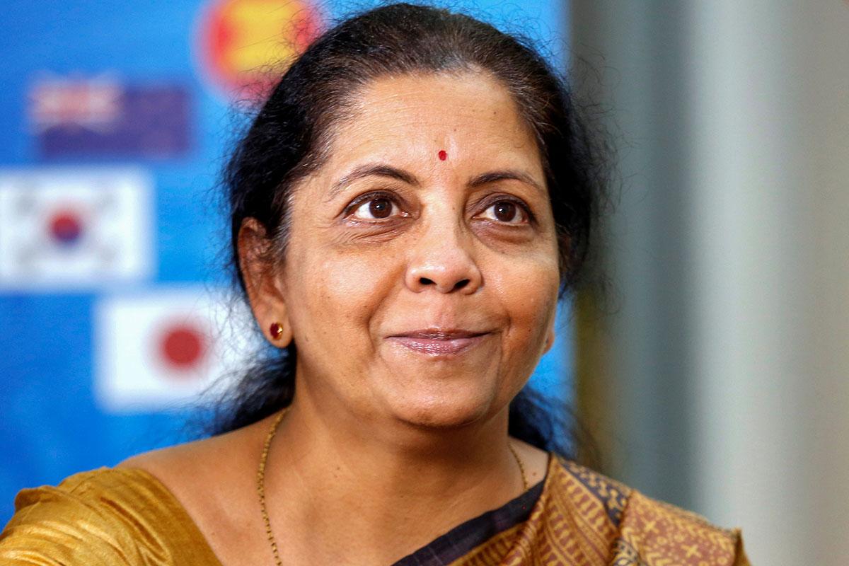 India's Defence Minister Nirmala Sitharaman. Photograph: Kham/Reuters