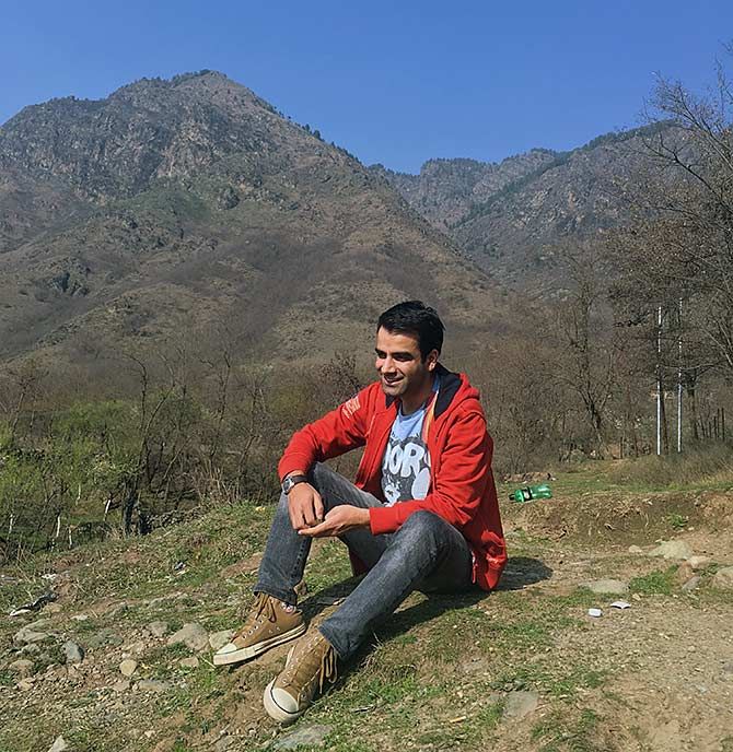 Javid Parsa in his native Kashmir