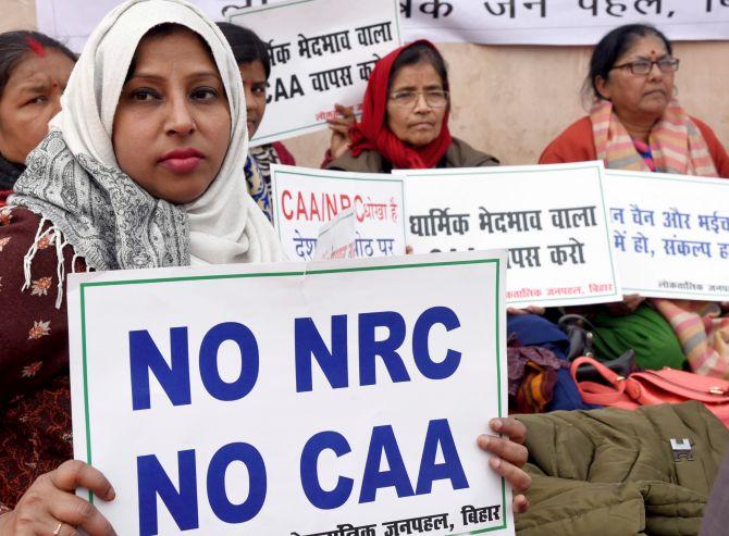 Sinister agenda behind anti-CAA-NRC protests?