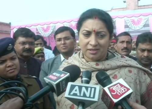 Students should not be used as political pawns: Smriti