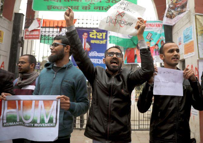 Day After Attack, JNU Becomes Rallying Cry For Pan-India Protests ...