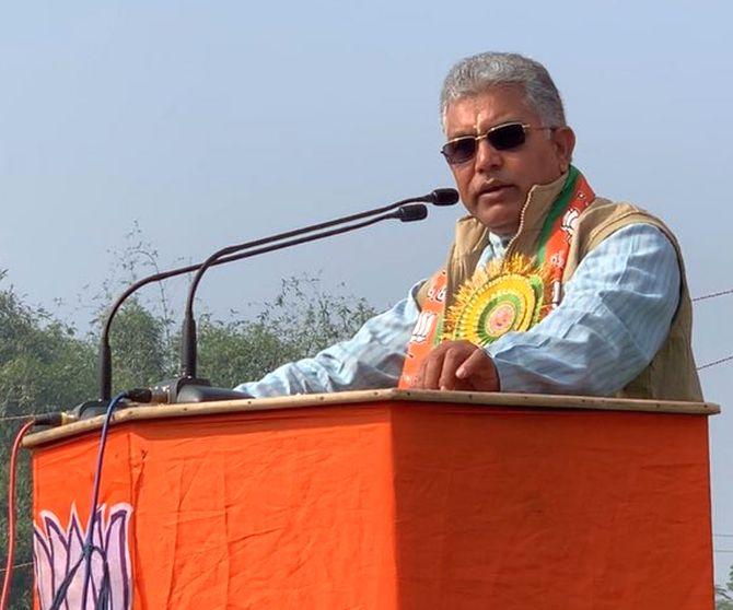 BJP MP from West Bengal Dilip Ghosh