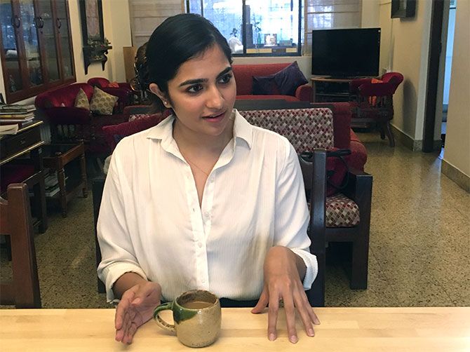 Rukmini Vasanth is a budding actress. 'Navigating loss is a constant process,' she says. 