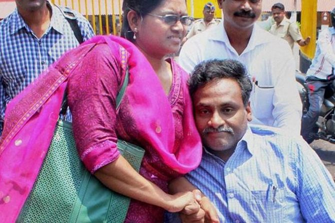 90% disabled Saibaba, covid positive, still in jail