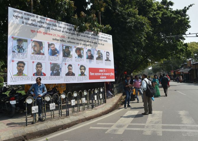 HC objects to posters put up of shaming CAA protesters