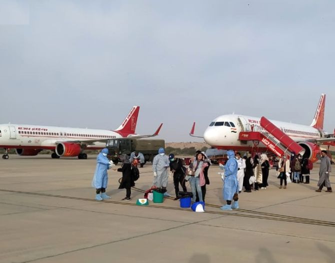 277 evacuees were brought to Jodhpur from Iran