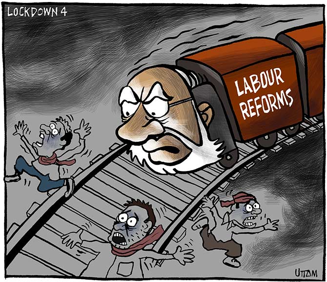 Uttam's Take: To hell with Labour Laws! - Rediff.com India News