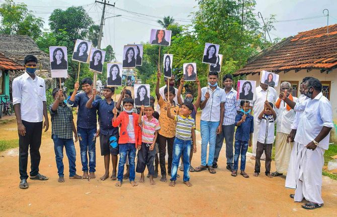 TN village celebrates Kamala Harris victory