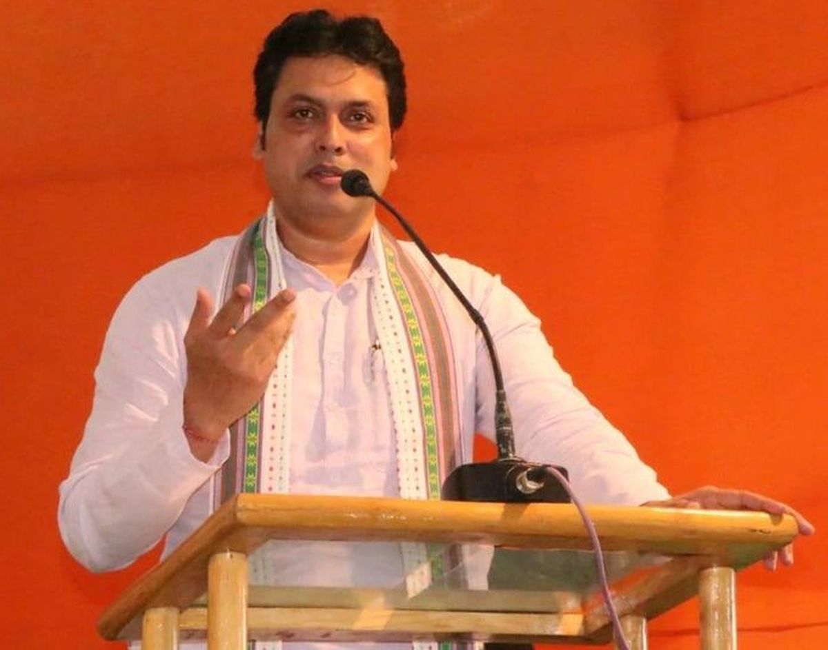 Tripura CM Biplab Deb cancels 'public opinion' test