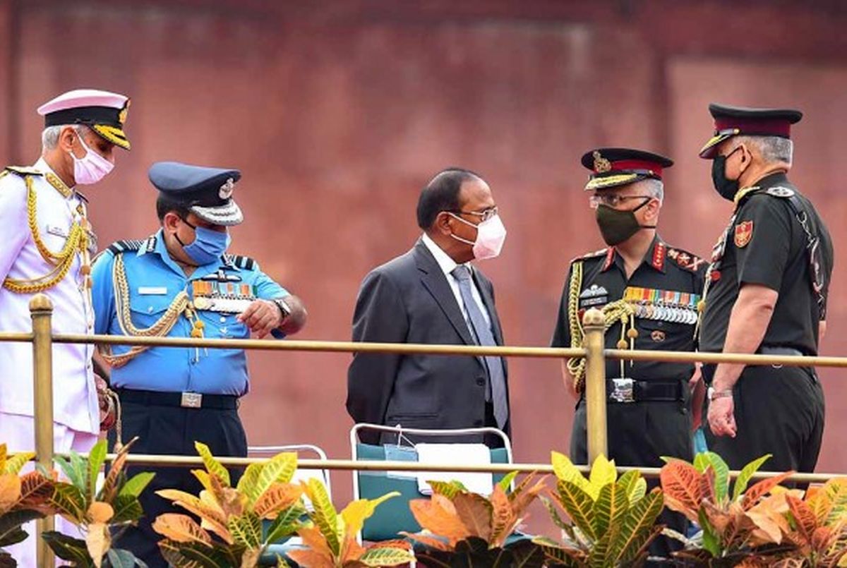 NSA Doval reviews situation at India-China border - Rediff 