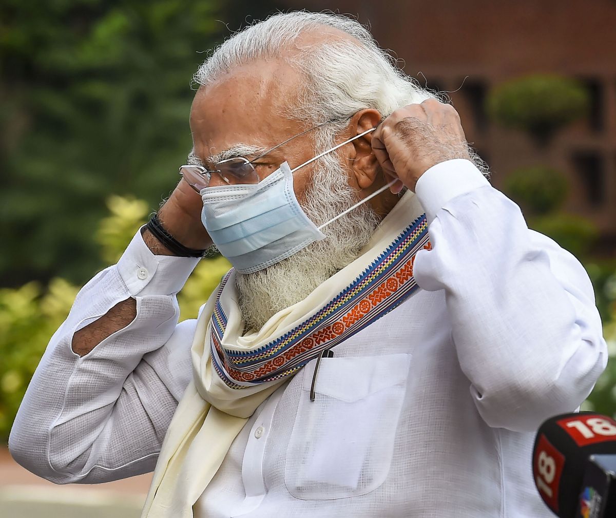 PM Modi wants people to wear masks, maintain distancing as birthday gift - Rediff.com India News