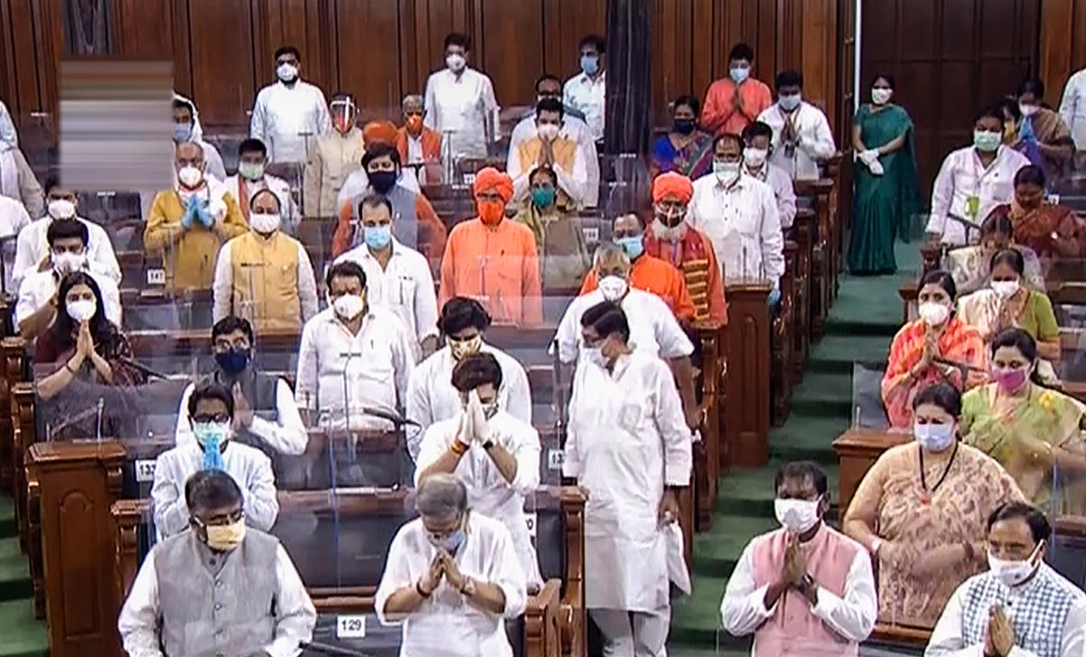 30 MPs test Covid +ve on 1st day of monsoon session
