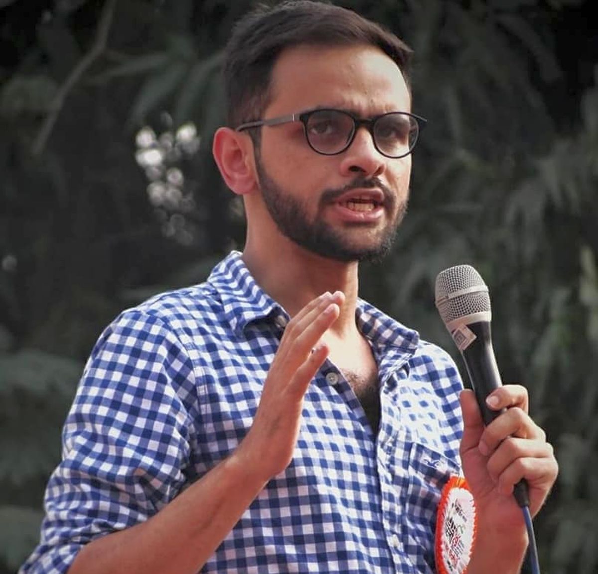Plea to produce Umar Khalid in handcuffs rejected