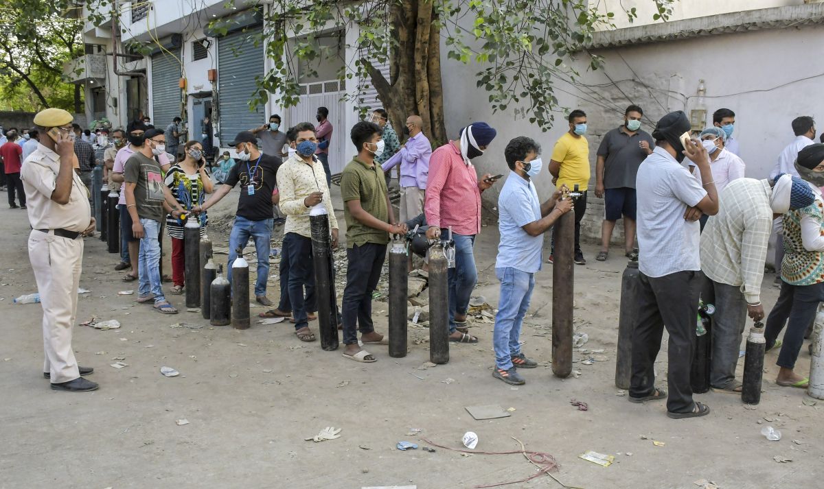 These were regular scenes in Delhi in May