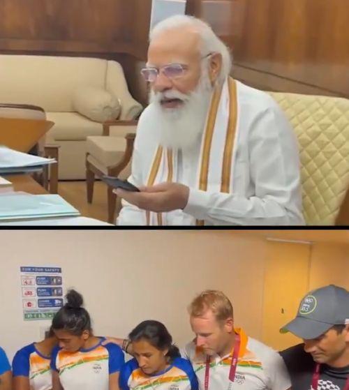 PM Modi speaks to women's hockey team