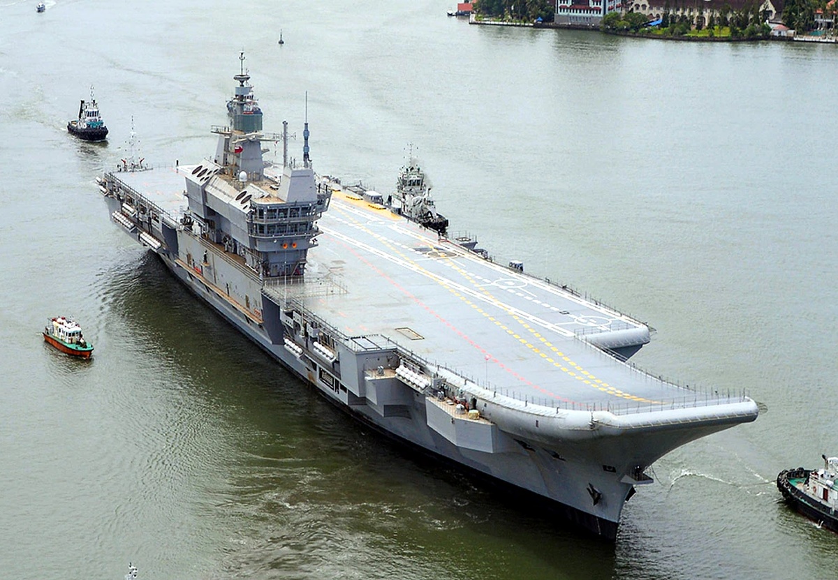 INS Vikrant : 12 years late, 13 times the cost