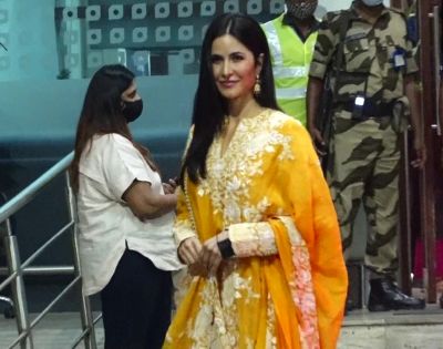 Katrina Kaif leaves for Rajasthan
