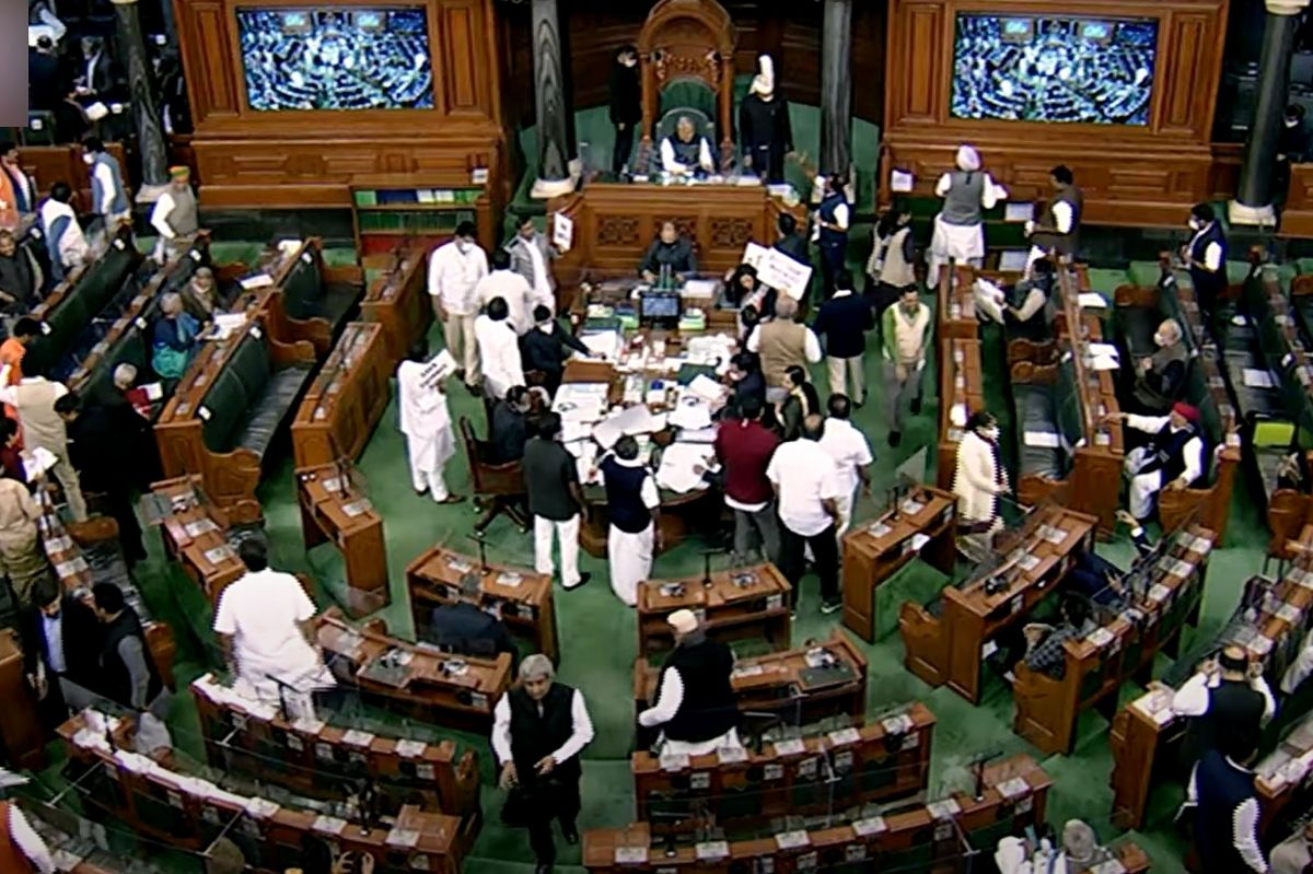 Lok Sabha Passes Bill Seeking To Link Aadhaar With Voter Id Amid Din India News