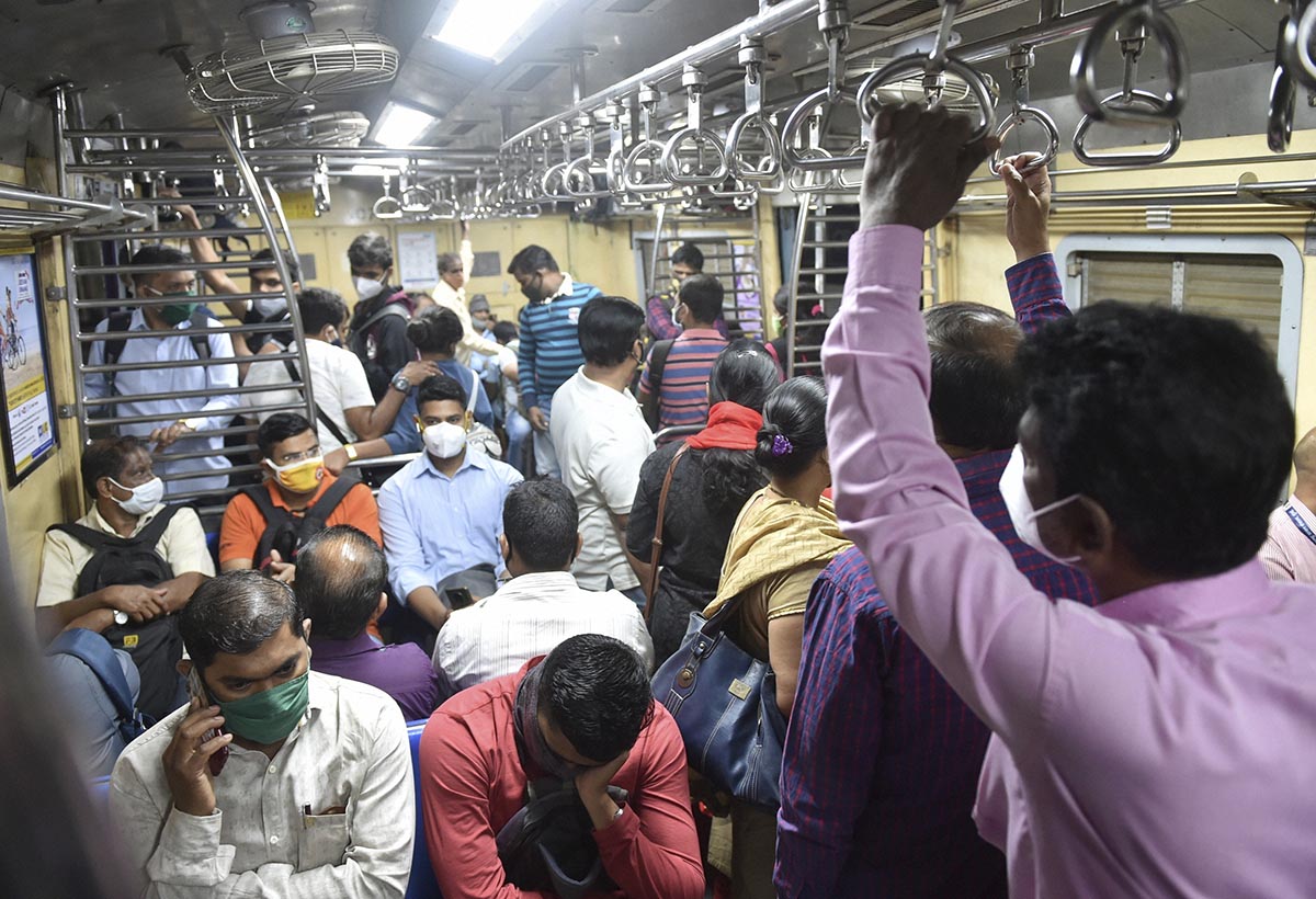 Suburban trains, the lifeline of Mumbai