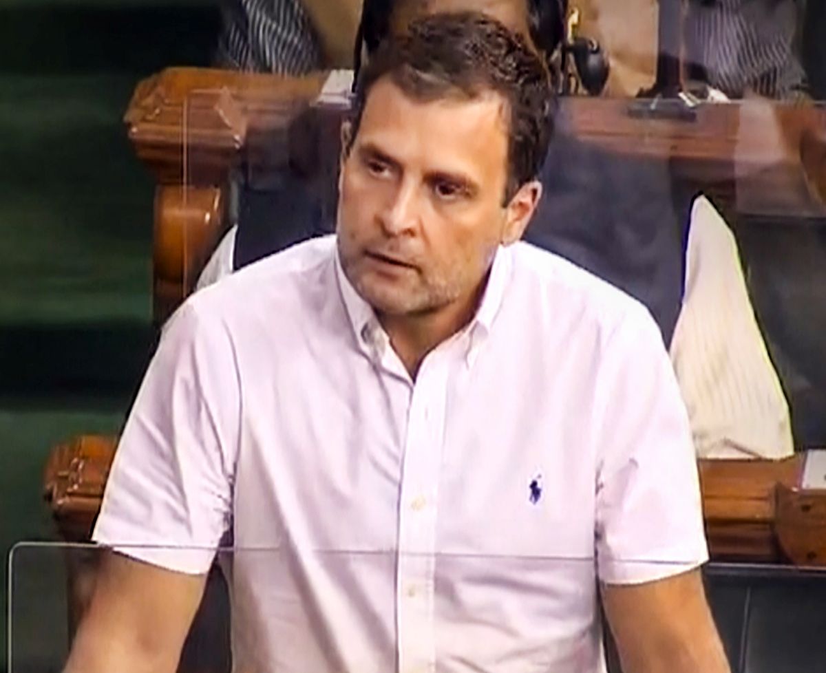 BJP MPs give breach of privilege notice against Rahul