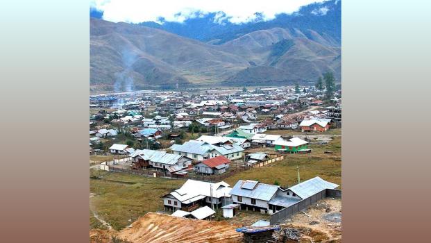 A Chinese village in Arunachal Pradesh